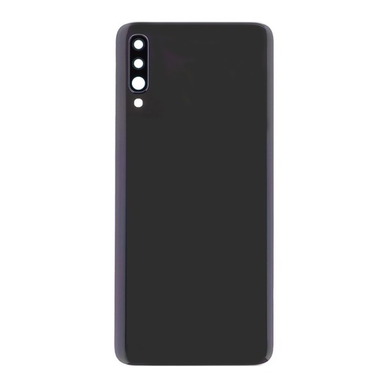 Back Cover+Camera Lens Samsung Galaxy A70/A705 Black